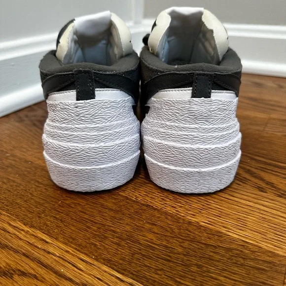 Nike sacai x Blazer low Iron Grey size 8 men - Picture 5 of 7